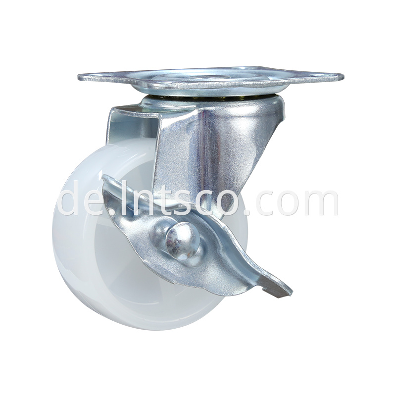 Light Duty PP Side Brake Casters